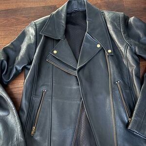 Leather jacket size S